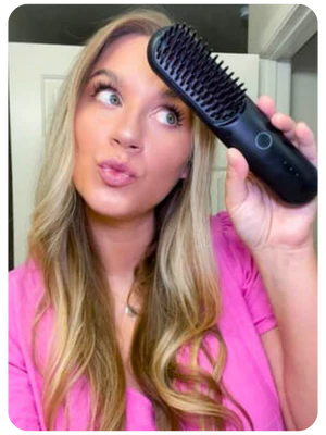 spazzola lisciante riscaldata